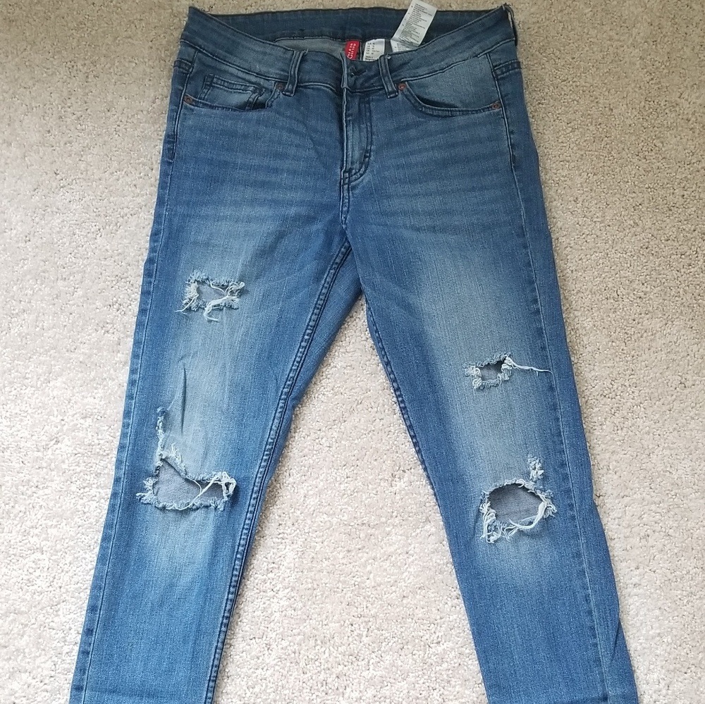 H&M Distressed Jeans